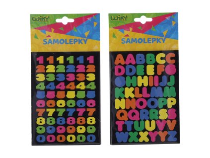 Nálepky 11,5x15 cm - 2 druhy
