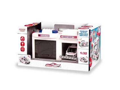 Kufřík garáž Ambulance 1:32