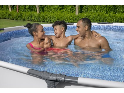 BESTWAY 56595 - Bazén s konstrukcí Steel Pro Max 427 x 84cm + kartušová filtrace