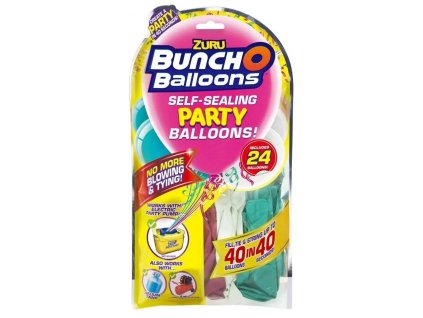 Zuru - Party balónky (růžová, tyrkysová, bílá)