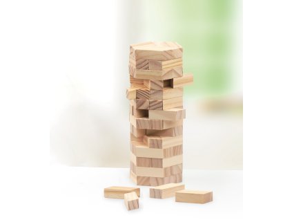Dřevěná skládací věž 84 ks