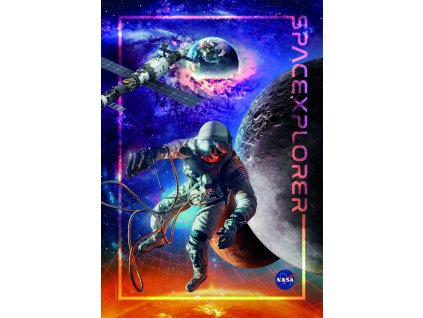 Clementoni - Puzzle 1000 Space NASA: Vesmírný průzkumník