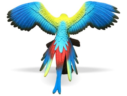 Bullyland 69392 - Velký zelený papoušek