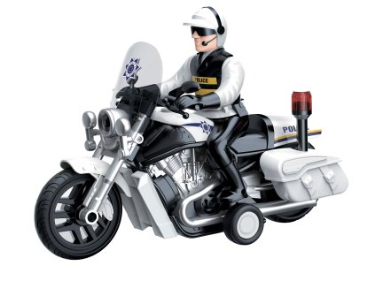 CITY SERVICE CAR - 1:16 Policejní motorka