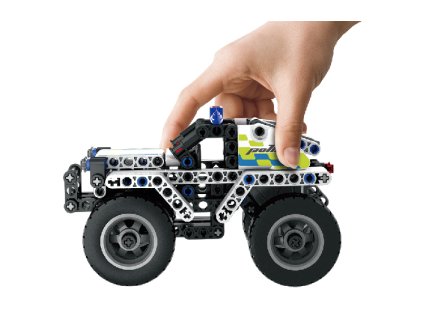MECHANICAL MASTER - Stavebnice Policejní JEEP 199 ks