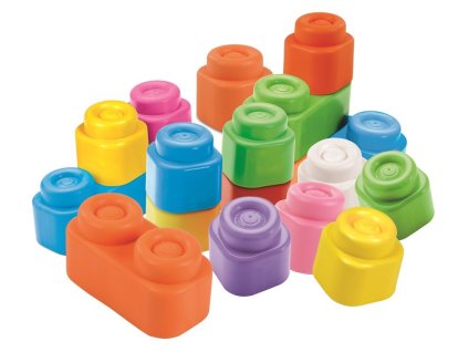 Baby Clementoni - Clemmy kostky 20 ks