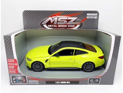 Kovový model - 1:23 BMW M4 G82