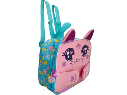 Batoh 3D Růžová Kočka 24 cm
