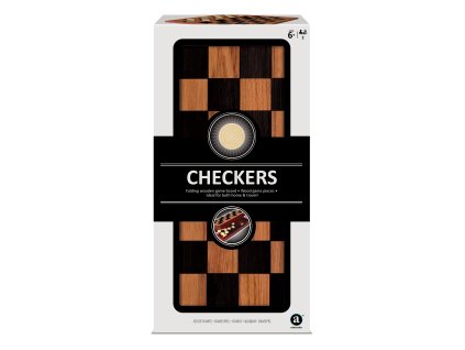 Dáma Dřevěná cestovní hra