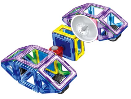 Magnetická stavebnice 98 ks