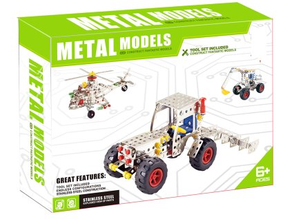 Kovová stavebnice 361 ks - Vrtulník