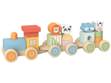BABU - Dřevěný vláček SAFARI