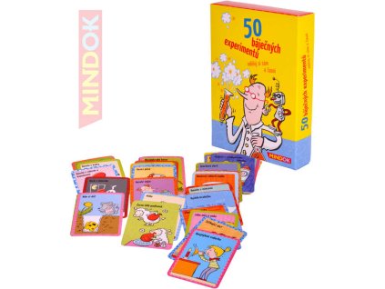 MINDOK HRA 50 Báječných experimentů Udělej si sám