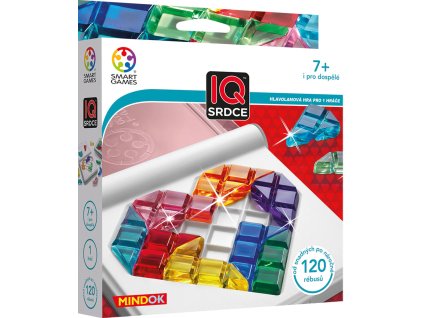 MINDOK HRA Smart IQ Srdce 120 rébusů hlavolamy