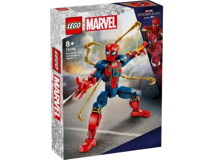 LEGO MARVEL Sestavitelná figurka Iron Spiderman 76298 STAVEBNICE