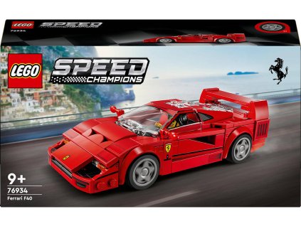 LEGO SPEED CHAMPIONS Superauto Ferrari F40 76934 STAVEBNICE