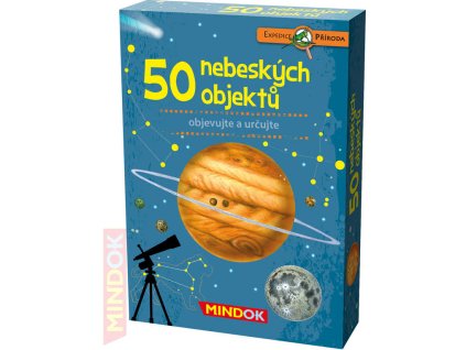 MINDOK HRA kvízová Expedice Příroda: 50 nebeských objektů naučná