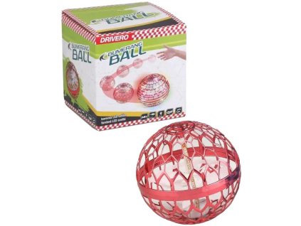 MAC TOYS Míč bumerang spinner ball reaguje na pohyb ruky na baterie LED Světlo