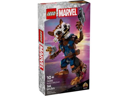 LEGO MARVEL Rocket a malý Groot 76282 STAVEBNICE