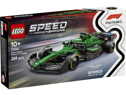 LEGO SPEED CHAMPIONS Auto Aston Martin Aramco F1 AMR24 77245 STAVEBNICE
