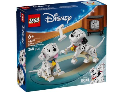 LEGO DISNEY Štístko a Penny 101 Dalmatinů 43271 STAVEBNICE