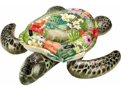 INTEX Želva mořská nafukovací s úchyty 191x170cm dětské vozítko do vody 57555