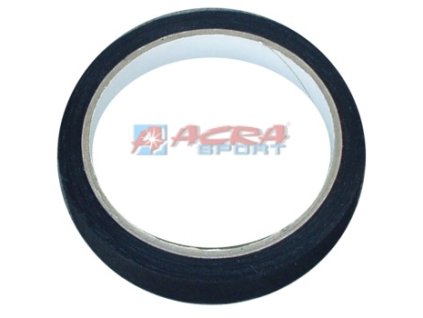 ACRA Sportpáska textilní 2cm x 10m černá barva
