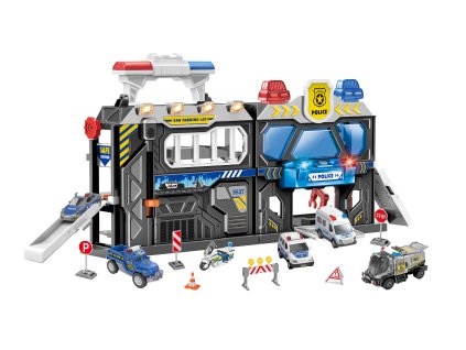 Policejní stanice přenosná 56x18x23 cm