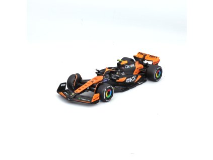Bburago 1:43 RACE Formula F1 - McLaren F1 Team MCL38 (2024) #4 (Lando Norris)