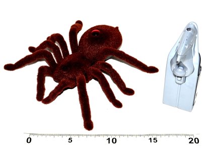 Chlupatý pavouk RC na dálkové ovládání 15 cm