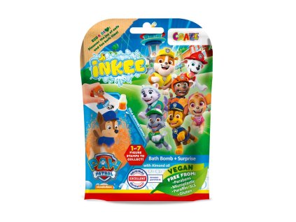INKEE Šumivá bomba do kúpeľa s prekvapením - Paw Patrol