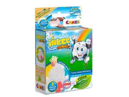 INKEE- pěnová bomba Football popcorn aroma