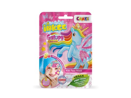 INKEE- maska na tvár Galupy Unicorn
