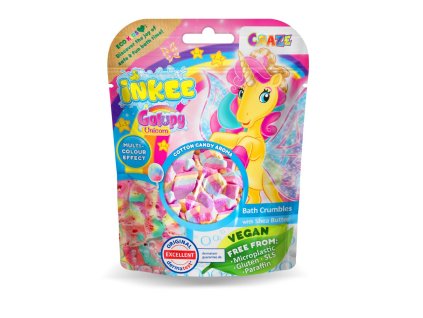 INKEE-Galupy Unicorn „omrvinky do kúpeľa“