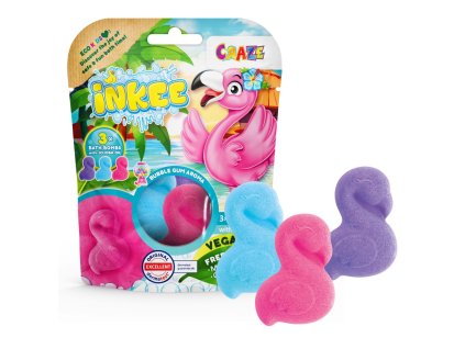 INKEE Bomba do kúpeľa - Flamingo