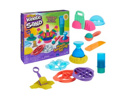 KINETIC SAND ULTIMÁTNA SÚPRAVA PIESKU S NÁRADÍM