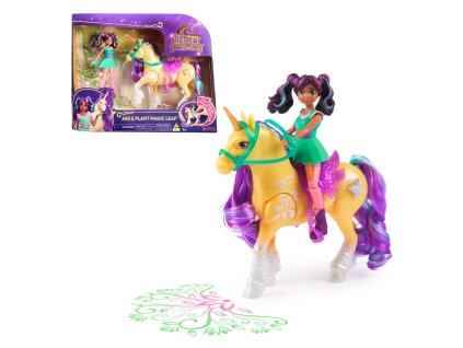 UNICORN ACADEMY AVA A JEDNOROŽEC LEAF SVIETIACI OBRÁZOK