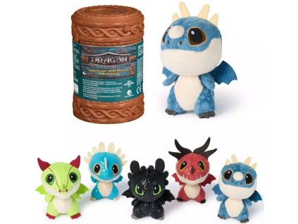 AKO SI VYCVIČIŤ DRAKA PLYŠOVÍ DRACI V SUDE