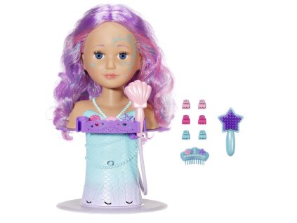 Staršia sestrička BABY born Česacia hlava Morská víla