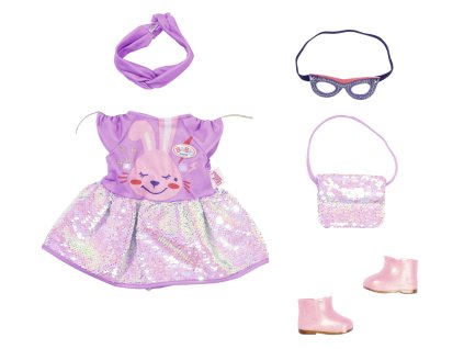 BABY born Súprava so šatôčkami Deluxe Narodeninová edícia, 43 cm