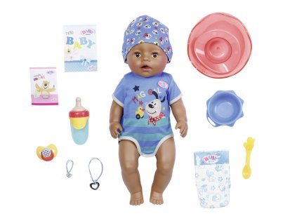 BABY born s čarovným cumlíkom, černoško, 43 cm
