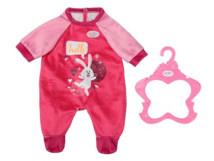 BABY born Zamatové dupačky ružové, 43 cm
