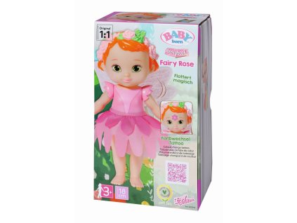 BABY born Storybook Ružičková víla, 18 cm