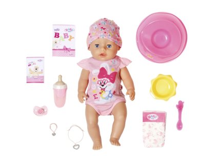 BABY born s čarovným cumlíkom, dievčatko, 43 cm
