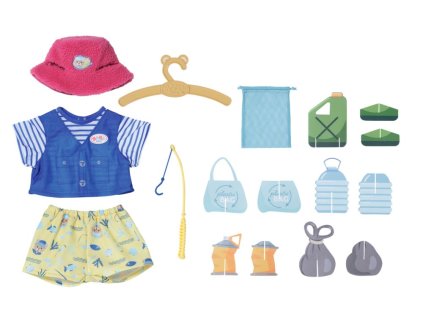 Medvedík BABY born Oblečenie na ryby