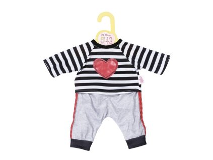 Dolly Moda Pruhovaná teplákovka, 43 cm