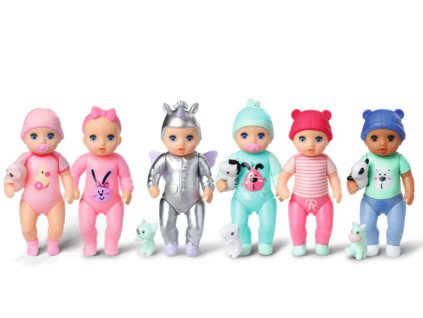BABY born Minis Bábika - Bábätká, 6 druhov