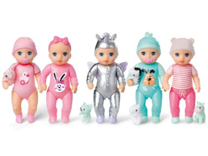 BABY born Minis Bábika - Bábätká, 5 druhov