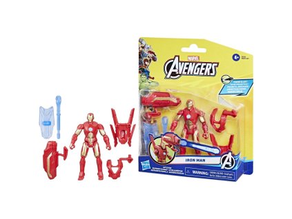 AVENGERS BATTLE GEAR IRON MAN FIGÚRKA