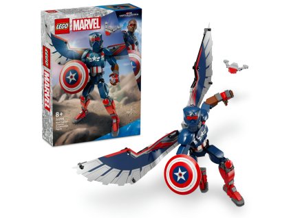 Zostaviteľná figúrka: Nový Kapitán America